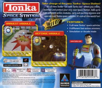 Tonka Space Station (US) box cover back